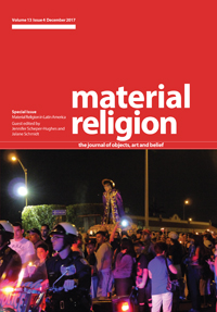Cover image for Material Religion, Volume 13, Issue 4, 2017
