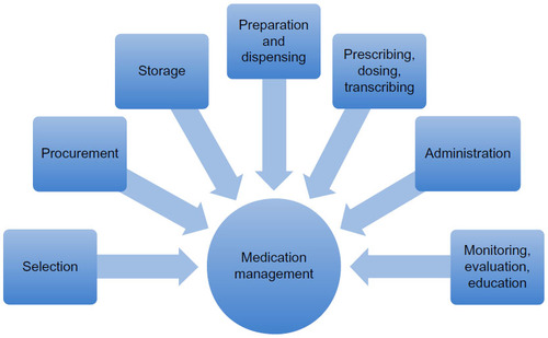 Figure 2 Medication management: seven critical processes from the Joint Commission.