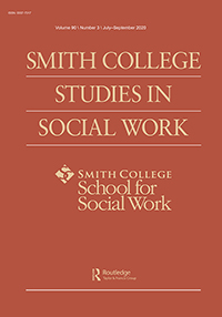 Cover image for Studies in Clinical Social Work: Transforming Practice, Education and Research, Volume 90, Issue 3, 2020