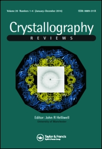 Cover image for Crystallography Reviews, Volume 5, Issue 2, 1996