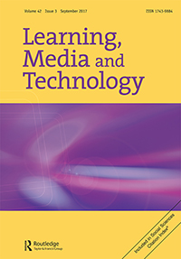 Cover image for Learning, Media and Technology, Volume 42, Issue 3, 2017
