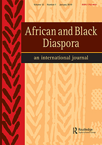 Cover image for African and Black Diaspora: An International Journal, Volume 12, Issue 1, 2019