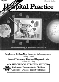 Cover image for Hospital Practice, Volume 11, Issue 5, 1976