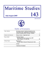 Cover image for Australian Journal of Maritime & Ocean Affairs, Volume 2005, Issue 143, 2005