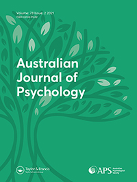 Cover image for Australian Journal of Psychology, Volume 73, Issue 2, 2021