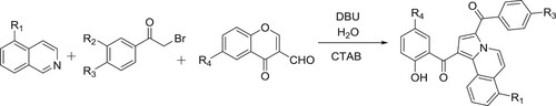 Scheme 62. Synthesis of pyrrolo[2,1-a]isoquinolines.