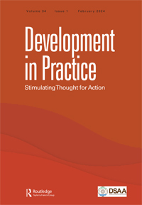 Cover image for Development in Practice, Volume 34, Issue 1, 2024