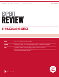 Cover image for Expert Review of Molecular Diagnostics, Volume 16, Issue 11, 2016