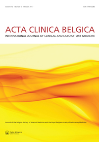 Cover image for Acta Clinica Belgica, Volume 72, Issue 5, 2017