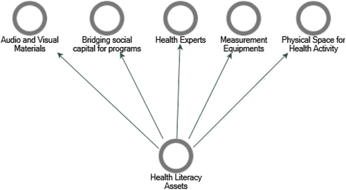 Figure 4. Health literacy assets emergent themes.