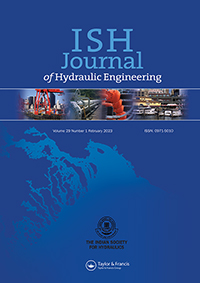 Cover image for ISH Journal of Hydraulic Engineering, Volume 29, Issue 1, 2023