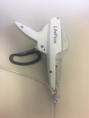 Figure 1 Photograph of the LifeFlow® Rapid Infuser used in the current study.