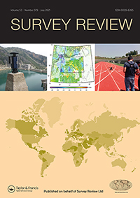 Cover image for Survey Review, Volume 53, Issue 379, 2021