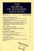 Cover image for The Journal of Economic Education, Volume 14, Issue 2, 1983