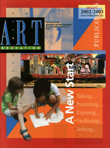 Cover image for Art Education, Volume 55, Issue 5, 2002