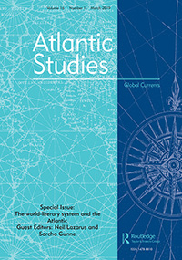 Cover image for Atlantic Studies, Volume 16, Issue 1, 2019