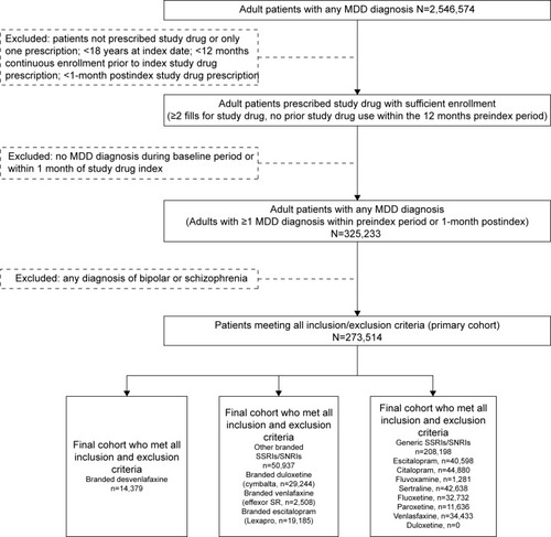 Figure 1 Flowchart for cohort selection.