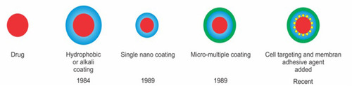 Figure 3 The development of enteric nanoparticle.