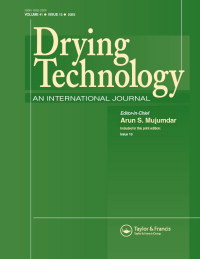 Cover image for Drying Technology, Volume 41, Issue 13, 2023