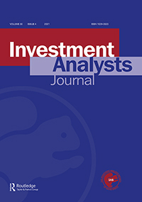 Cover image for Investment Analysts Journal, Volume 50, Issue 4, 2021