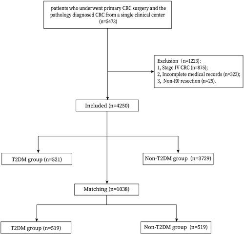 Figure 1 Flow chart of patient selection.