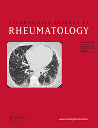 Cover image for Scandinavian Journal of Rheumatology, Volume 49, Issue 1, 2020