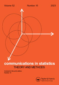 Cover image for Communications in Statistics - Theory and Methods, Volume 52, Issue 15, 2023