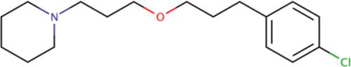 Figure 1 Chemical Structure of Pitolisant (C17H26ClNO).Citation39Notes: National Center for Biotechnology Information. PubChem Database. Pitolisant, CID=9948102, https://pubchem.ncbi.nlm.nih.gov/compound/Pitolisant (Accessed April 29, 2020)