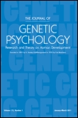 Cover image for The Journal of Genetic Psychology, Volume 168, Issue 4, 2007