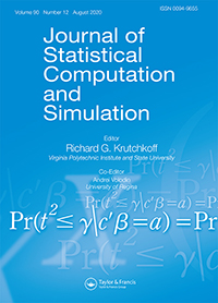 Cover image for Journal of Statistical Computation and Simulation, Volume 90, Issue 12, 2020