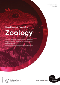 Cover image for New Zealand Journal of Zoology, Volume 49, Issue 1, 2022