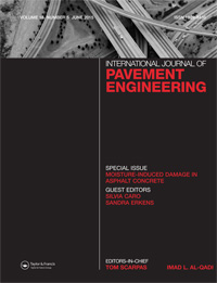 Cover image for International Journal of Pavement Engineering, Volume 16, Issue 5, 2015