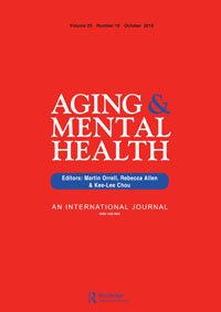 Cover image for Aging & Mental Health, Volume 23, Issue 10, 2019