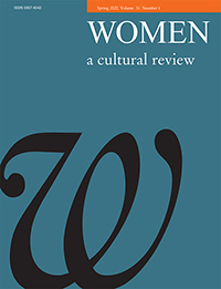Cover image for Women: a cultural review, Volume 31, Issue 1, 2020