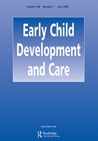 Cover image for Early Child Development and Care, Volume 190, Issue 7, 2020