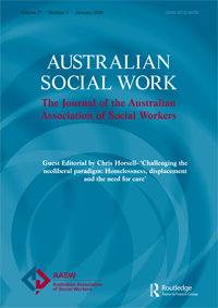 Cover image for Australian Social Work, Volume 77, Issue 1, 2024
