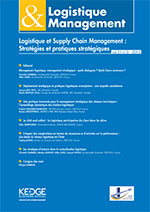 Cover image for Logistique & Management, Volume 21, Issue 3, 2013