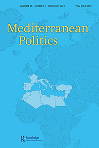 Cover image for Mediterranean Politics, Volume 26, Issue 1, 2021