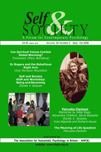 Cover image for Self & Society, Volume 34, Issue 2, 2006