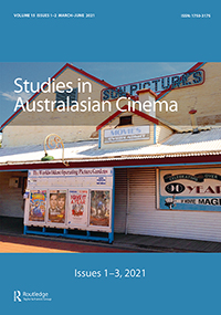 Cover image for Studies in Australasian Cinema, Volume 15, Issue 1-2, 2021