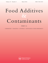 Cover image for Food Additives & Contaminants: Part A, Volume 33, Issue 3, 2016