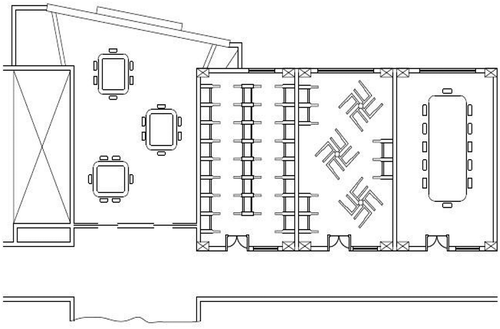 Figure 3. The layout used in the experimental work in the College of Engineering and Applied.