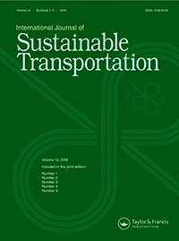 Cover image for International Journal of Sustainable Transportation, Volume 12, Issue 4, 2018