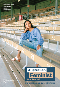 Cover image for Australian Feminist Law Journal, Volume 46, Issue 2, 2020