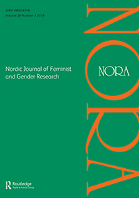 Cover image for NORA - Nordic Journal of Feminist and Gender Research, Volume 13, Issue 2, 2005
