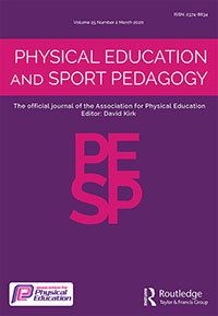 Cover image for Physical Education and Sport Pedagogy, Volume 25, Issue 2, 2020