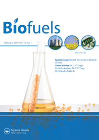 Cover image for Biofuels, Volume 10, Issue 1, 2019