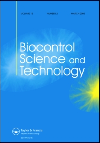 Cover image for Biocontrol Science and Technology, Volume 11, Issue 2, 2001