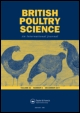 Cover image for British Poultry Science, Volume 40, Issue 1, 1999