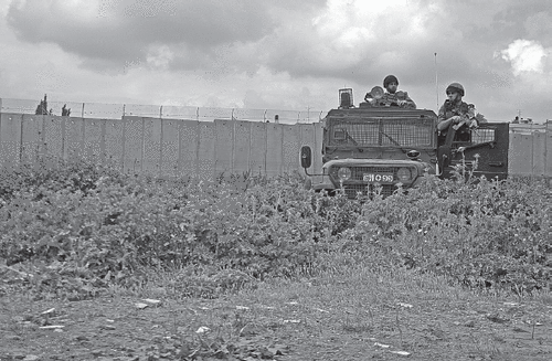 Figure 8: West Bank, Palestine, 2005 The majority of this wall is built deep within the West Bank, effectively annexing an additional 12% of Palestinian West Bank land not previously held by Israel.